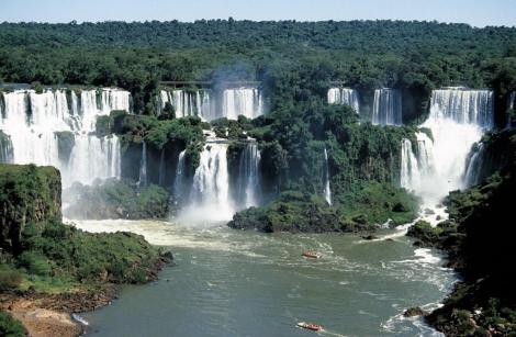Iguaçu-Fälle: Blick vom Hotel das Cataratas (2003)