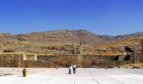 Persepolis: Blick auf die Terrasse (2007)