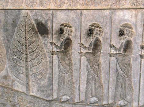 Persepolis: Apadana - Relief an der Osttreppe - Lanzenträger (2007)