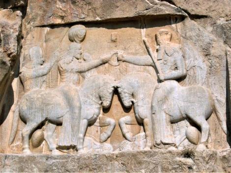 Naksch i Rustam: Sassanidenrelief "Investitur König Ardaschirs" (2007)