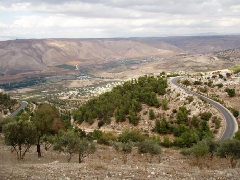 Gadara: Blick zu den Golanhöhen (2006)