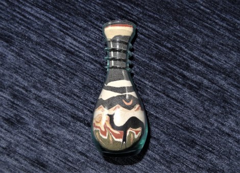 Sandflasche aus Petra