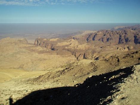 Blick ins Wadi Araba [Senke zwischen Totem Meer und Golf von Akaba] (2006)