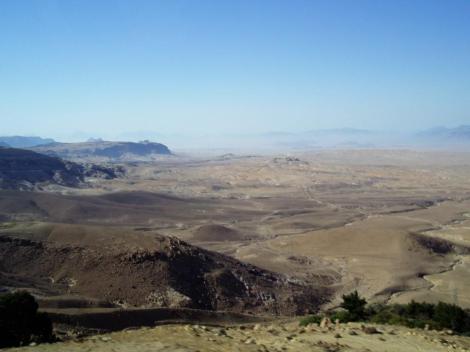 Blick ins Wadi Araba [Senke zwischen Totem Meer und Golf von Akaba] (2006)