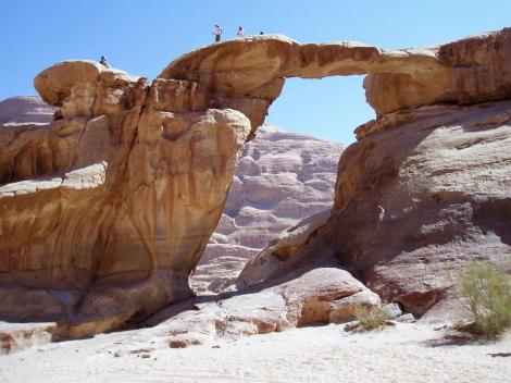 Wadi Rum: Große Felsbrücke (2006)