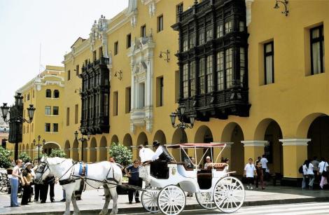 Lima: Plaza Mayor - Rathaus (2005)