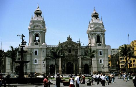 Lima: Plaza Mayor - Kathedrale (2005)