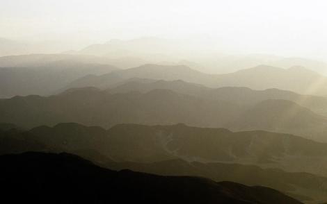 Blick auf die Anden bei Nazca (2005)