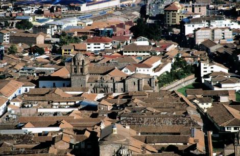 Cuzco: Blick auf das Kloster Santo Domingo (2005)
