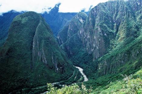 Machu Picchu: Blick ins Urubamba-Tal (2005)