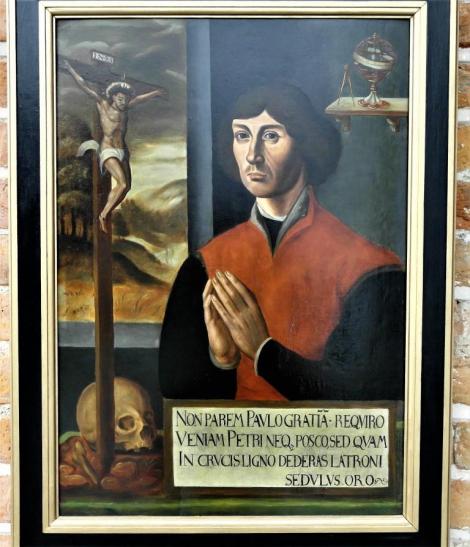 Frauenburg [poln. Frombork]: Kopernikus-Museum in der Domburg - Bildnis von Kopernikus (2012)