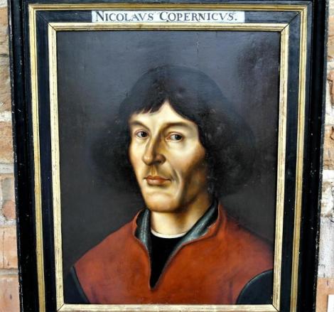 Frauenburg [poln. Frombork]: Kopernikus-Museum in der Domburg - Bildnis von Kopernikus (2012)