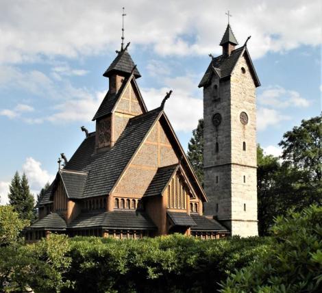 Krummhübel [poln. Karpacz]: Kirche Wang (2014)