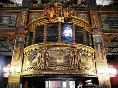 Schweidnitz [poln. Swidnica]: Friedenskirche - Loge der Familie Hochberg (2014)