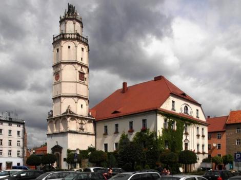 Patschkau [poln. Paczków]: Rathaus (2014)