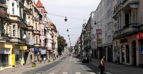 Gleiwitz [poln. Gliwice]: Wilhelmstraße [Ulica Zwycięstwa] (2014)