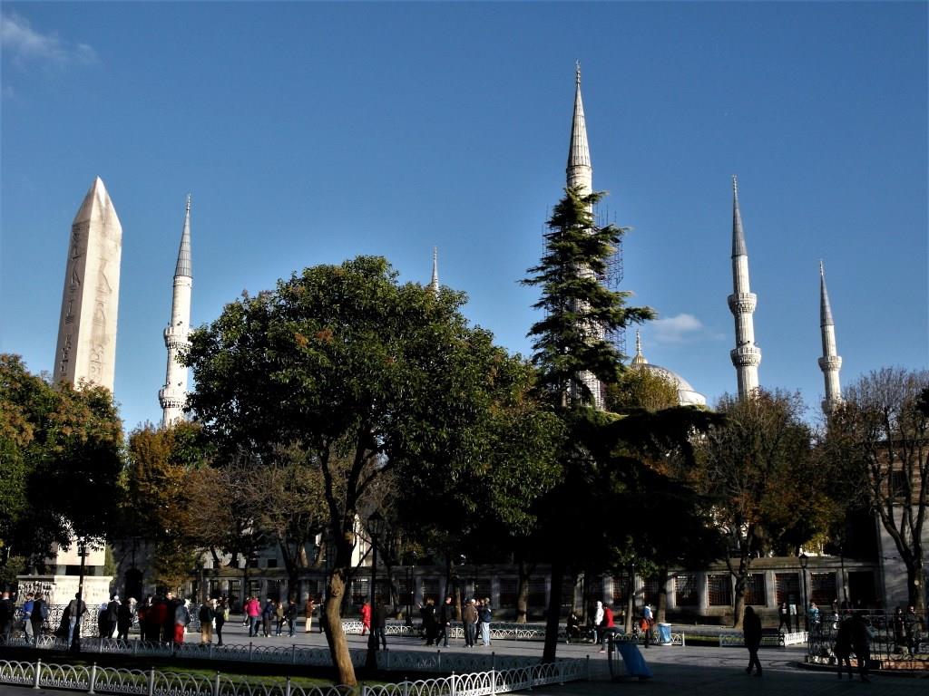 Hippodrom: Theodosius-Obelisk und Blaue Moschee (2014)