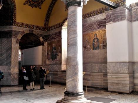 Hagia Sophia: Südgalerie - Blick zu den Kaisermosaiken (2014)