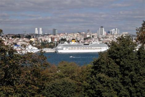 Blick vom 4. Hof auf die Stadt (2014)