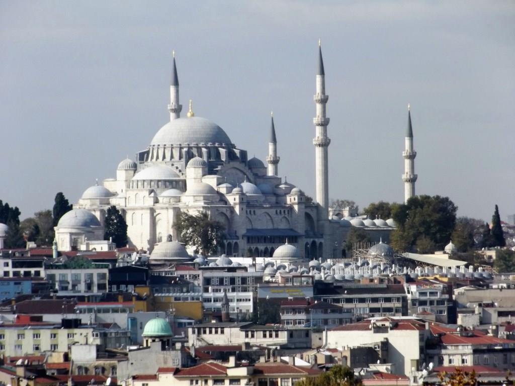 Süleyman-Moschee [Blick vom Topkapi-Palast] (2014)