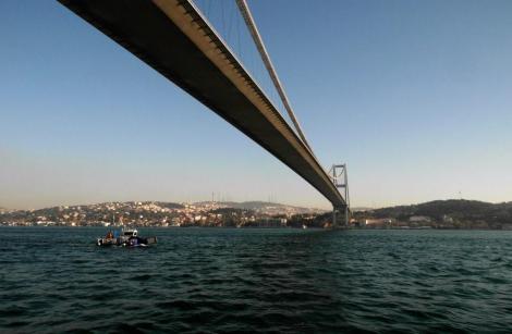 Bosporusbrücke - Blick zur asiatischen Seite (2014)