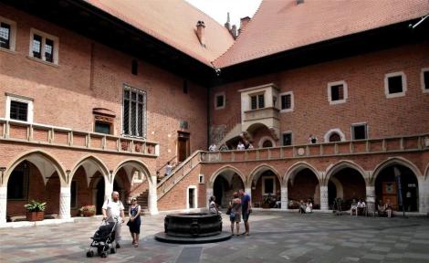 Krakau: Collegium Maius [Universität] - Innenhof (2014)