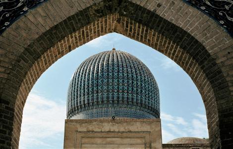Samarkand: Gur Emir [Mausoleum von Timur Lenk] - Kuppel (1984)