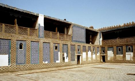 Chiwa: Palast Tasch-Hauli - Innenhof (1984)