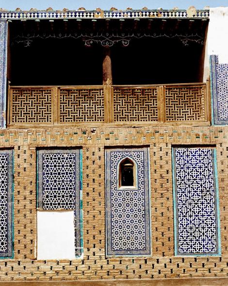 Chiwa: Palast Tasch-Hauli - Innenhof (1984)