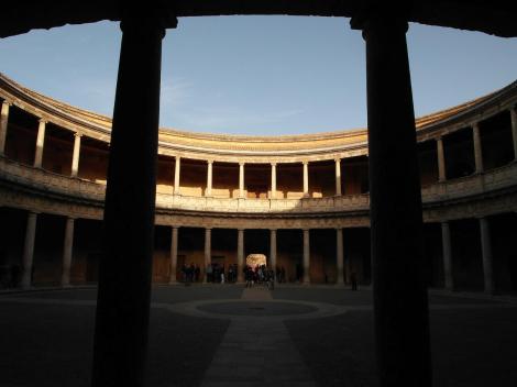 Alhambra: Palast Karls V. - Innenhof (2018)