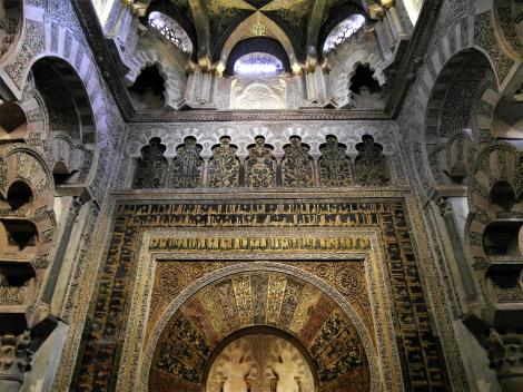 Mezquita: Maqsura und Haupteingang des Mihrab (2018)