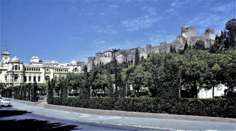 Rathaus und Alcazaba (1986)