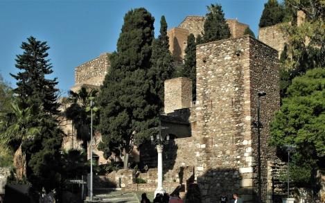 Zugang zur Alcazaba (2018)