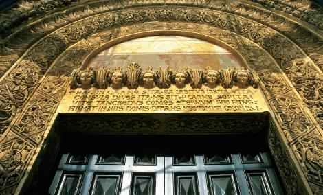 Lecce: Kirche S. Nicolo e Cataldo - Hauptportal (2001)