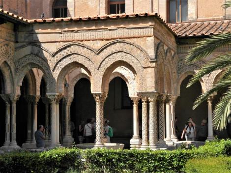 Monreale: Dom - Brunnenhaus im Kreuzgang (2018)