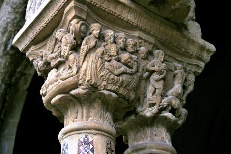 Monreale: Dom - Kapitell im Kreuzgang (1999)