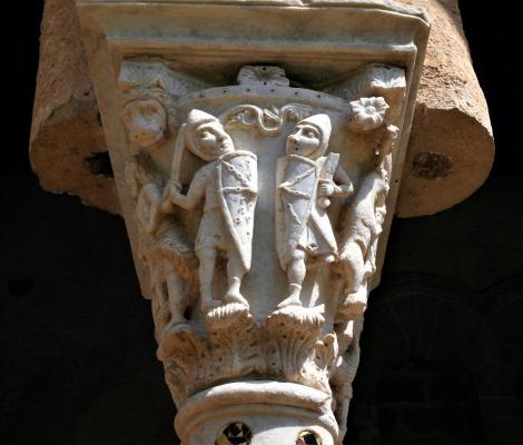Monreale: Dom - Kapitell im Kreuzgang (2018)