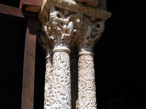 Monreale: Dom - Säulen und Kapitell im Kreuzgang (2018)