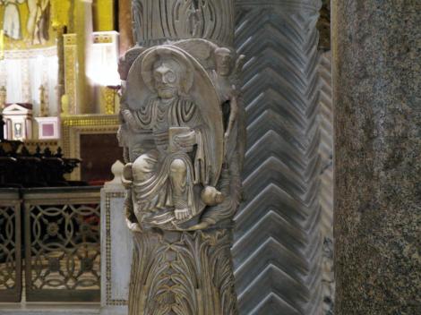 Palermo: Cappella Palatina im Normannenpalast - Osterleuchter (2018)