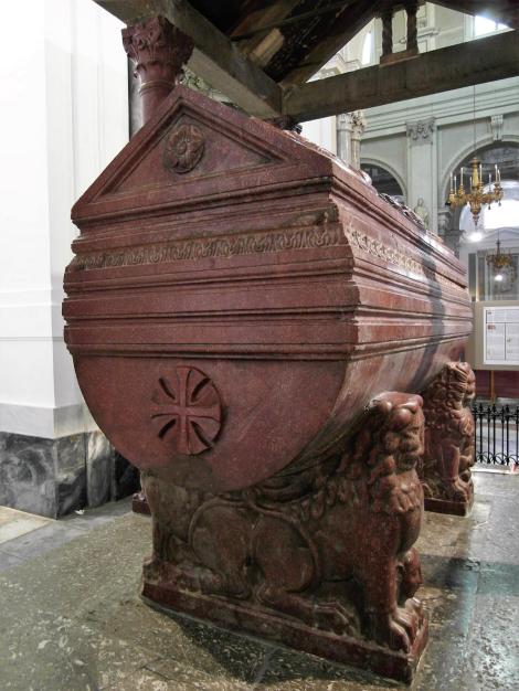 Palermo: Kathedrale - Grabmal Kaiser Friedrichs II. (2018)