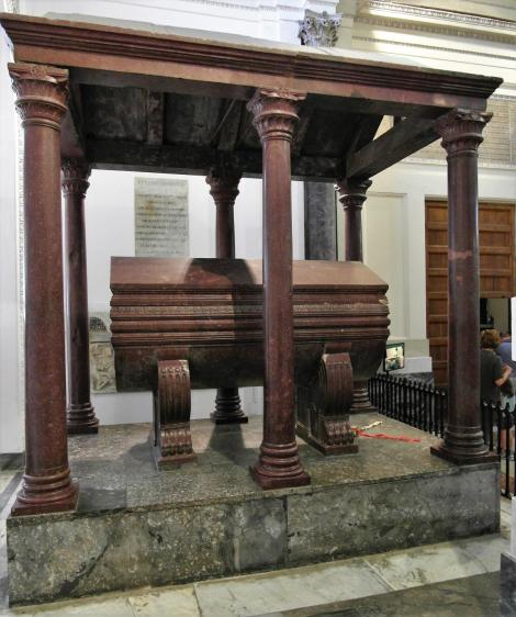 Palermo: Kathedrale - Grabmal Kaiser Heinrichs VI. (2018)