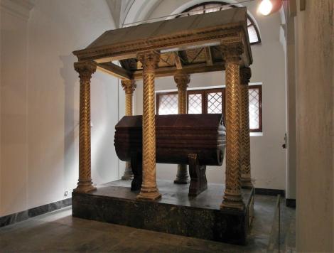 Palermo: Kathedrale - Grabmal der Königin Konstanze [Gemahlin Heinrichs VI.] (2018)