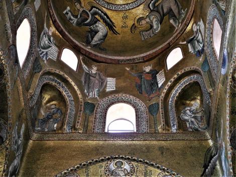 Palermo: Kirche La Martorana - Kuppel (2018)