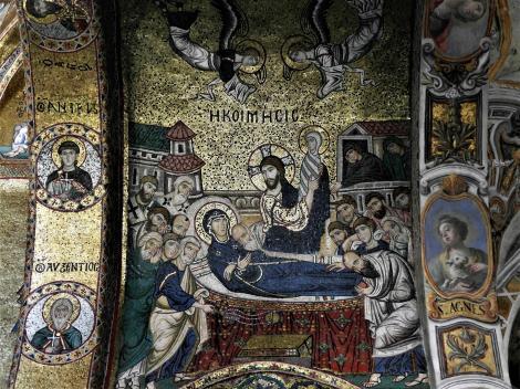 Palermo: Kirche La Martorana - Marientod (2018)