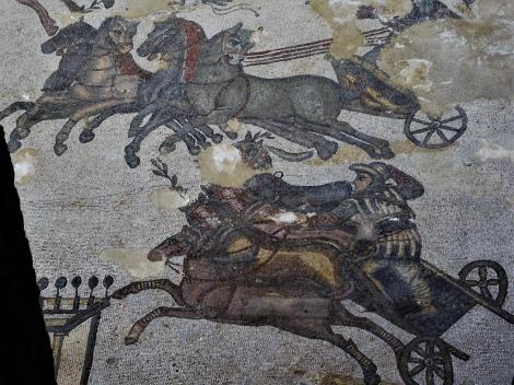 Villa Romana del Casale: Zirkussaal [Wagenrennen im Circus Maximus] (2018)