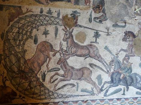 Villa Romana del Casale: Saal der kleinen Jagd (2018)