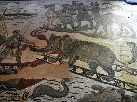 Villa Romana del Casale: Gang der großen Jagd (2018)