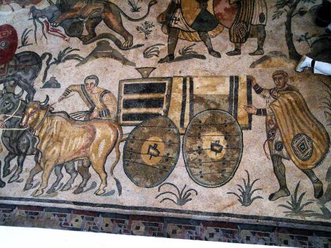 Villa Romana del Casale: Gang der großen Jagd (2018)