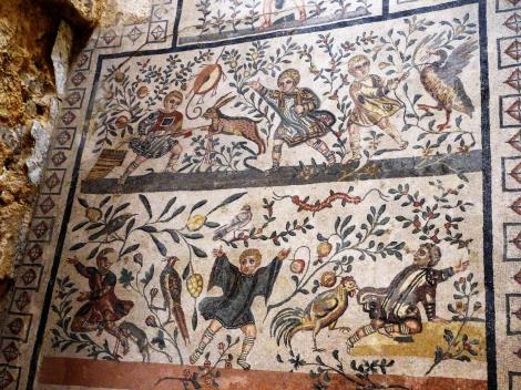 Villa Romana del Casale - Cubiculum der jagenden Kinder (2018)