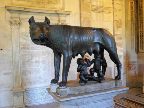 Kapitolinische Museen: Kapitolinische Wölfin (2013)